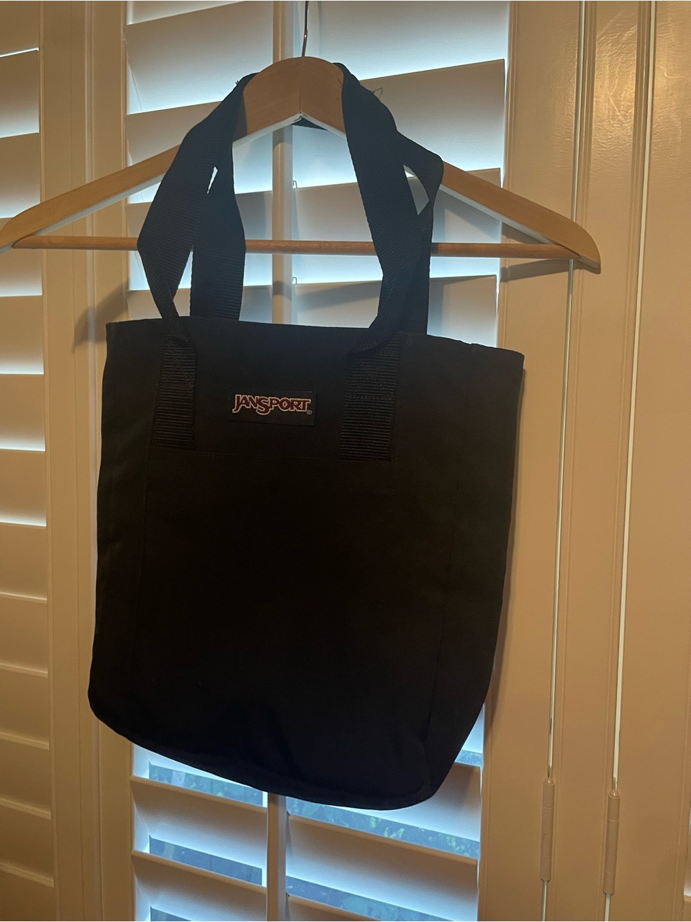 Jansport Black small Canvas Tote